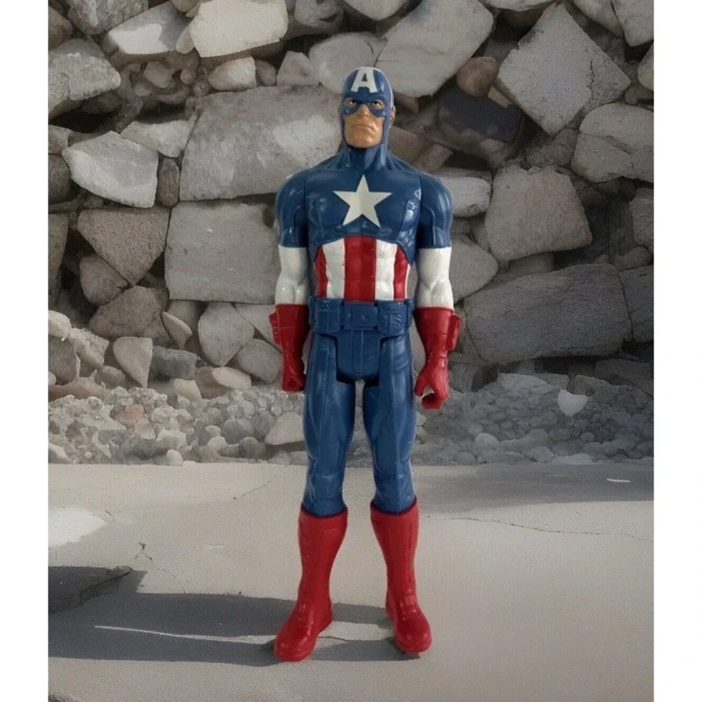 Captain America Avengers Action Figure Super‎ Hero 2013 Marvel Comics Hasbro 12